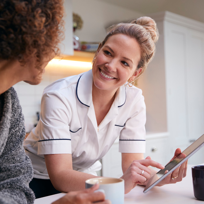 Betreuung durch den Sozialdienst erhöht die Versorgungsqualität 