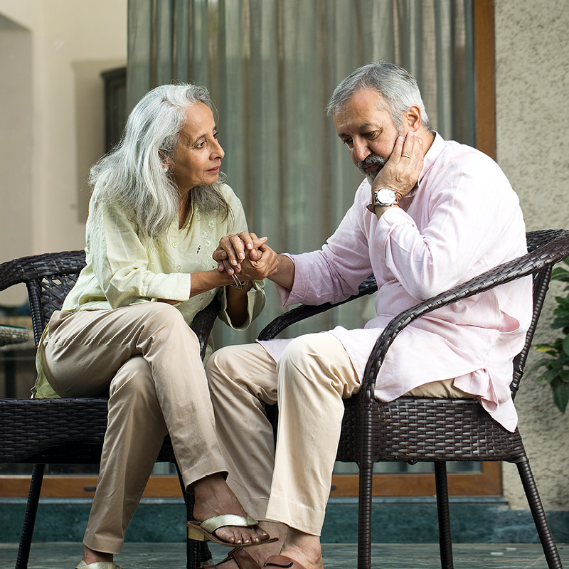 Unterstützung durch Familie und Freunde verringert die Belastung